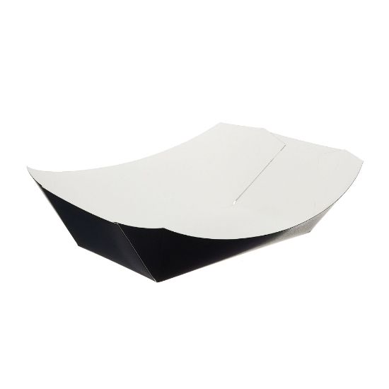 Black Folded Board Chip Tray 42x62x100mm (Case Of 500)