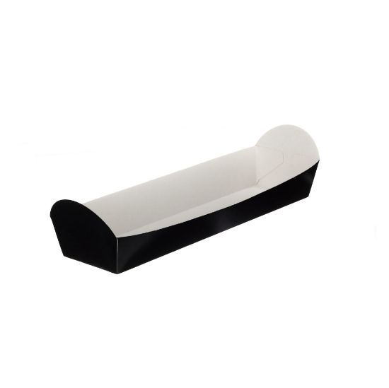 Black Folded Board Baguette Tray 35x60x247 (Case Of 500)