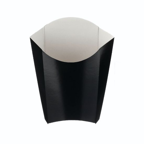 Black Folded Chip Scoop Large (Pack Of 250)