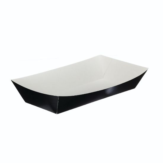 Black Folded Board Tray Large 57x97x170 (Pack Of 125)
