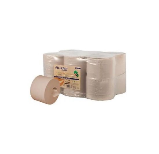 L-One Eco-Natural Mini Toilet Roll 2ply 180mtr (Case of 12)