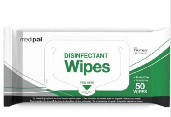 Medipal Disinfectant Wipes Flow Pack (50)