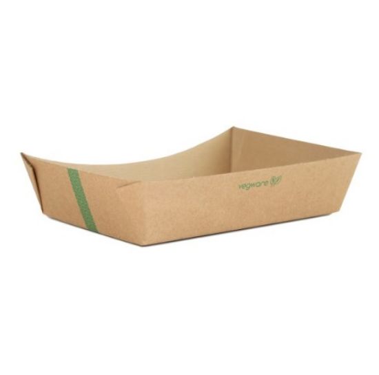 Vegware Microflute Food Tray 8x6" (Case Of 200)