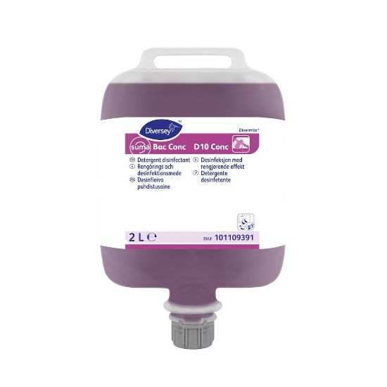 Suma Bac Conc D10 2ltr (Case Of 2)