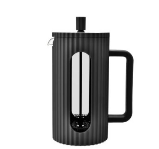 Cafe Ole Ciao 8 Cup Cafetiere Black