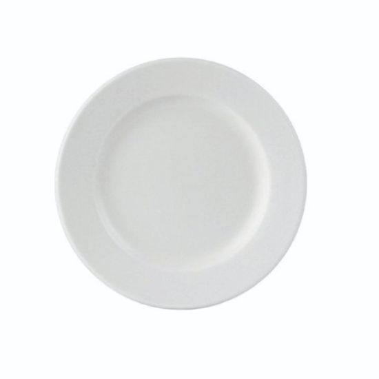 Simply Winged Plate 8.25" White (Case Of 6)