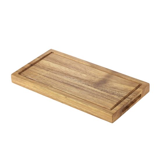 Acacia Wood Serving Board 25 X 13 X 2cm