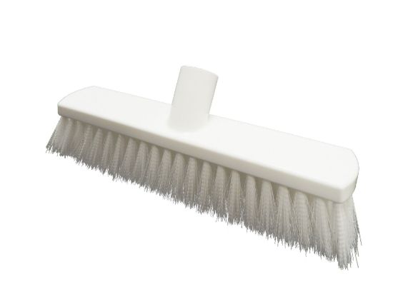 280mm Soft Crimped Fill Sweeping Broom - White *s