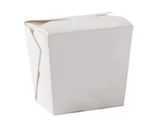 KRAFT SQUARE WHITE FOOD PAIL 32oz (450)