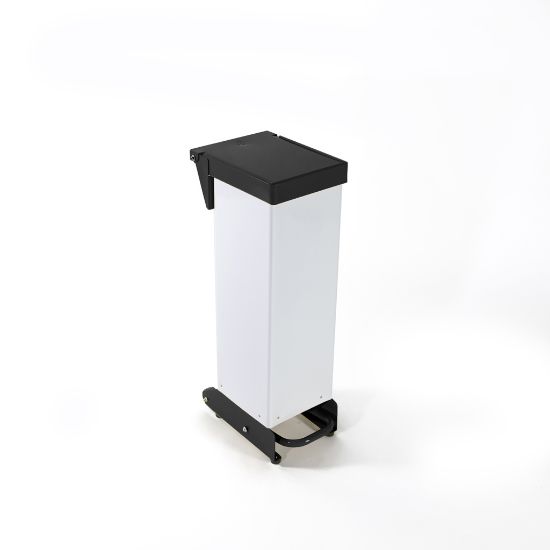 18ltr Sackholder Fire Proof Metal Body & Metal Black Lid With Plastic Base