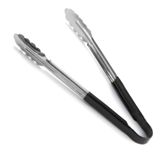Utility Tongs 12" Black