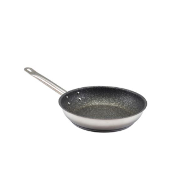 Genware Non Stick Teflon Stainless Steel Frying Pan 24cm