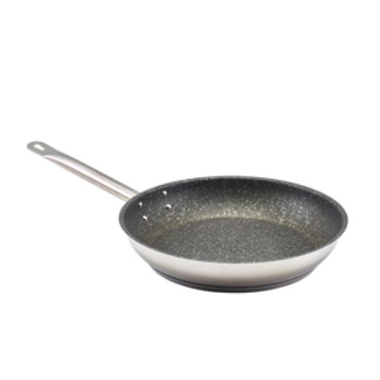 Genware Non Stick Teflon Stainless Steel Frying Pan 28cm