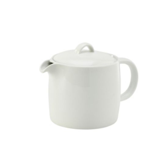 Genware Porcelain Solid Tea Pot 81cl/28.5oz (6)