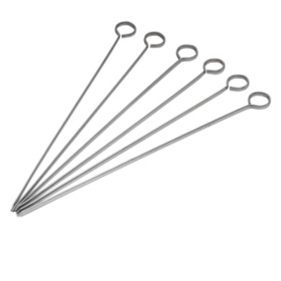S/St. Skewers 12""(Pack Of 6)