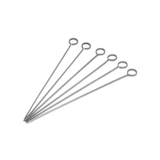 S/St. Skewers 8"" (Pack Of 6)