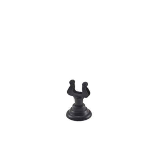 Black Menu/Table No.Clip 1.5"" Tall