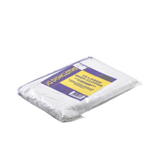 Large Jq Dishcloths Blue 30 X 40cm (10pcs)