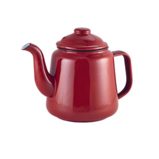 Enamel Teapot Red 1.5l