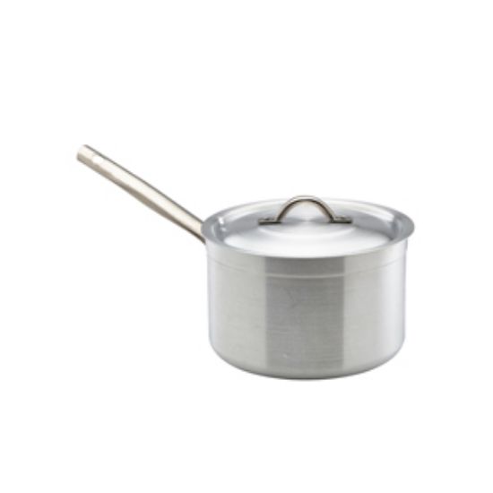 Aluminium Saucepan With Lid 5.5litre