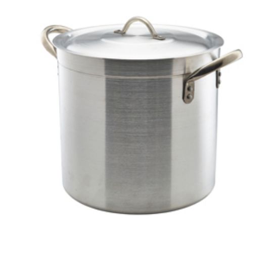 Aluminium Deep Stockpot With Lid 32litre