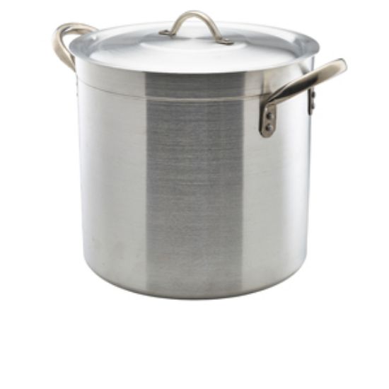 Aluminium Deep Stockpot With Lid 50litre