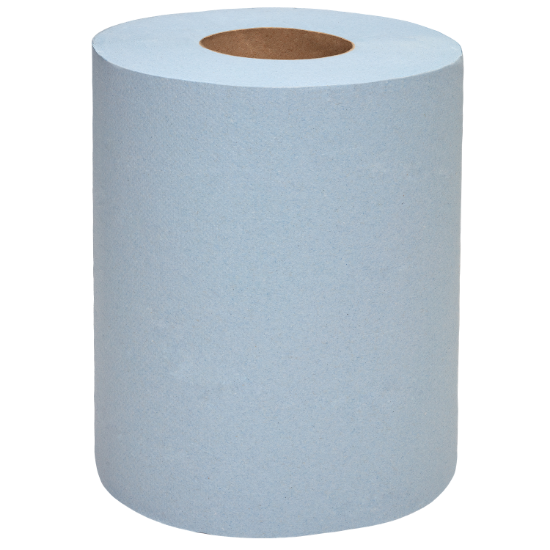 Wypall Wiping Paper L10 1ply Blue 430sht Centrefeed For Reach Dispenser (6)