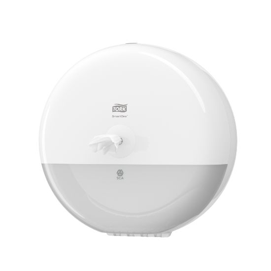 Tork Smart One Mini Single Dispenser White Plastic