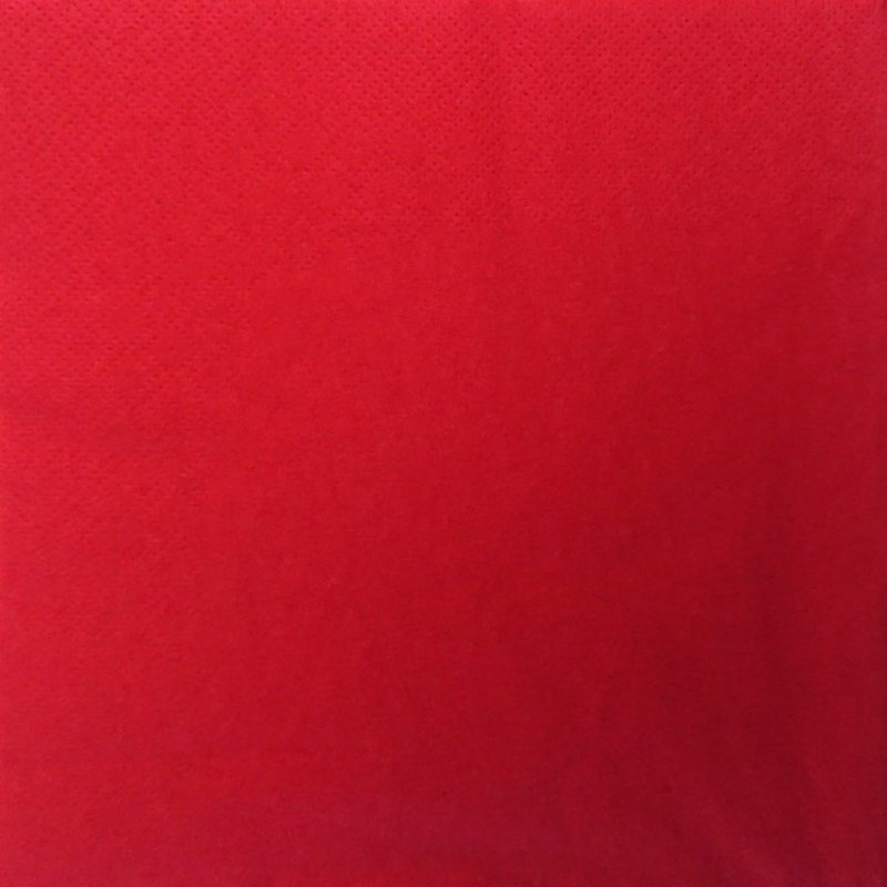 TABLIN AIRLAID DINNER NAPKIN 4 FOLD 40CM X 40CM RED (500)