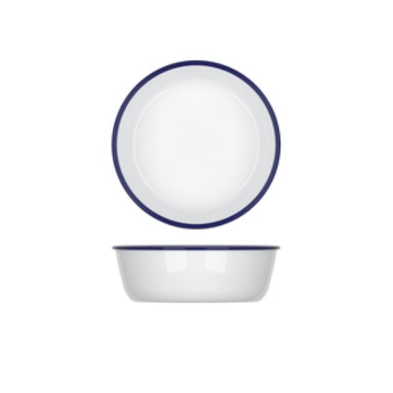 Enamel Melamine Athens Bowl 22.5 X 7.5cm (6)