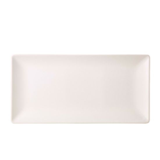 Luna Stoneware White Rectangular Plate 30 X 15cm/12 X 6 (6)