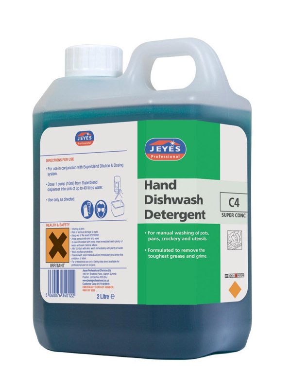 SUPERBLEND C4 HAND DISHWASH DETERGENT 2LTR (2)