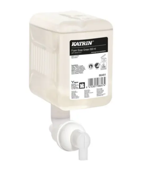 Katrin Green Foamwash Soap 500ml (Case of 12)