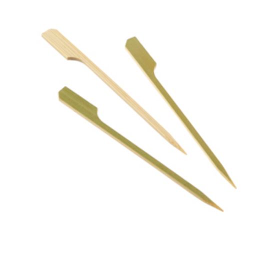 Bamboo Gun Shaped Paddle Skewers 21cm/8.25"" (100pcs)