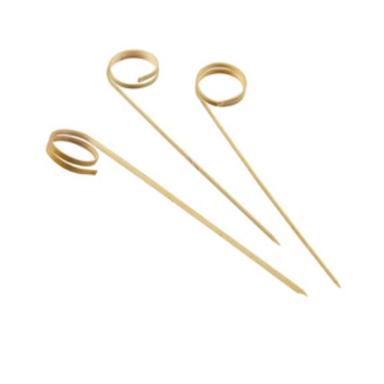 Bamboo Ring Skewers 12cm/4.75"" (100pcs)