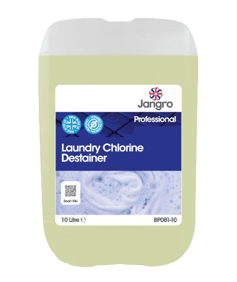 Jangro Professional Laundry Chlorine Destainer 10ltr