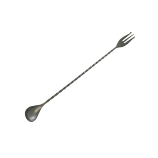Vintage Fork End Bar Spoon 32cm