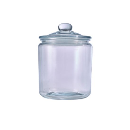 Genware Glass Biscotti Jar 3.7l