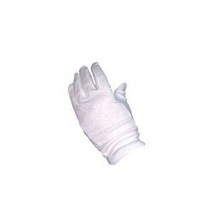 WHITE COTTON GLOVES (10 PAIRS)