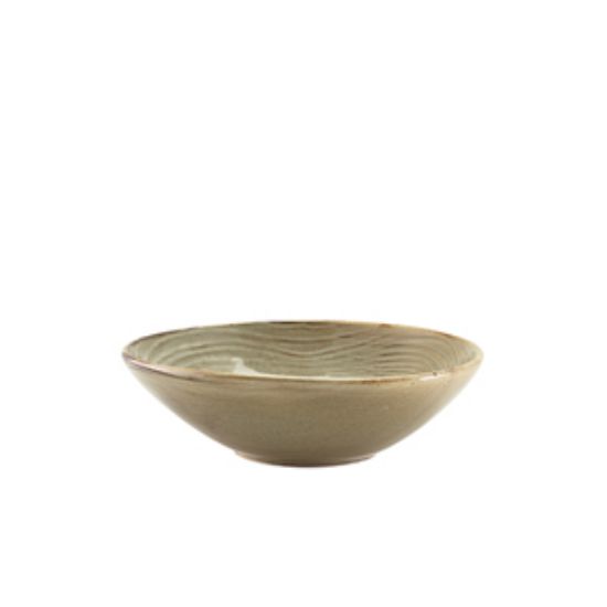 Terra Porcelain Grey Organic Bowl 22cm (6)