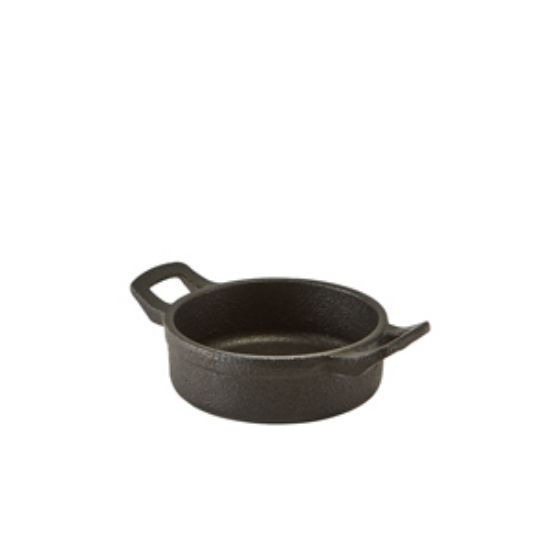 Mini Cast Iron Round Eared Dish 11 X 3.5cm (6)