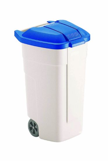 Rubbermaid Lid For Mobile Wheelie Waste Container Blue *s