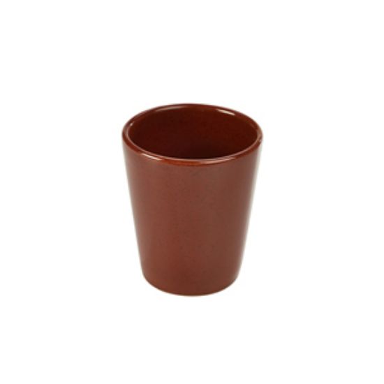 Terra Stoneware Rustic Red Conical Cup 10cm (6)