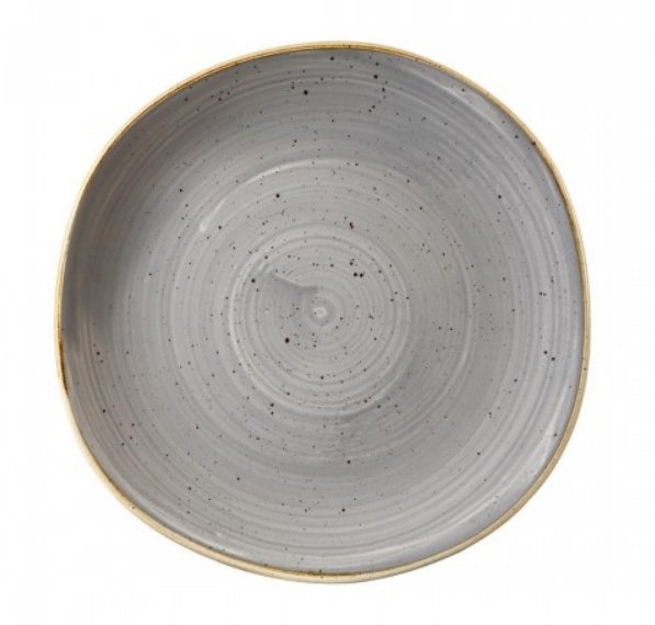 Churchill Stonecast Grey Round Trace Plate 10 3/8" (Case Of 12)