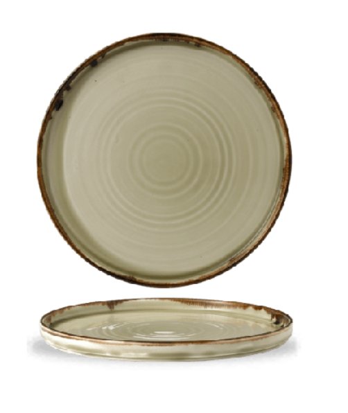 Harvest Linen Walled Plate 10.25" (Case Of 6)