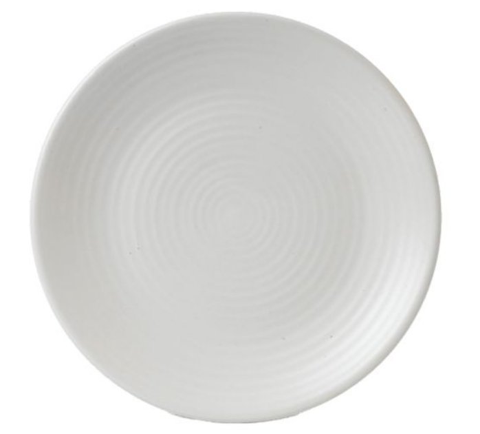 CASE OF 6 DUDSON EVO PEARL COUPE PLATE 10 3/4" 27.3CM
