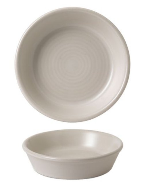 CASE OF 12 DUDSON EVO PEARL OLIVE TAPAS DISH 4 5/8" 11.8CM