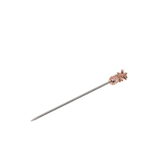 Genware Copper Pineapple Cocktail Picks (10pcs)
