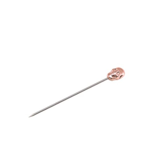 Genware Copper Plated Skull Cocktail Picks (10pcs)