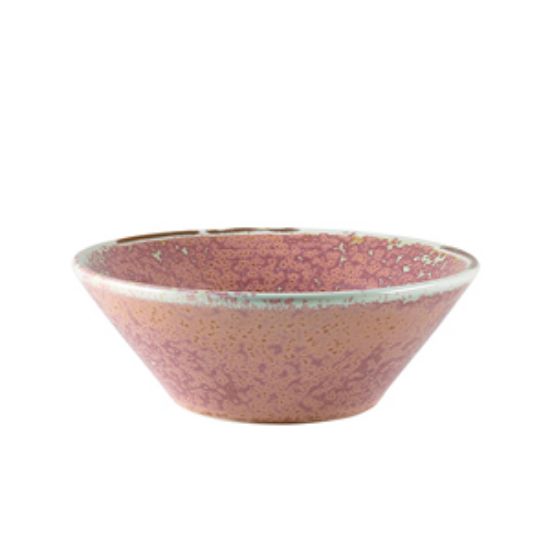 Terra Porcelain Rose Conical Bowl 14cm (6)